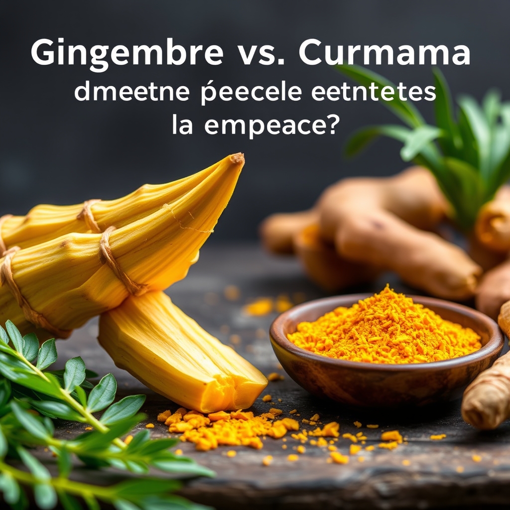 découvrez les bienfaits du gingembre et du curcuma, comparez leurs propriétés et apprenez quelle épice est la meilleure